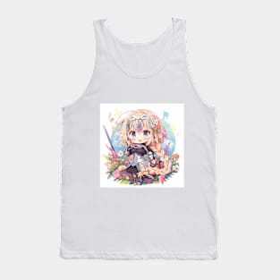 chibi jeanne d arc Tank Top